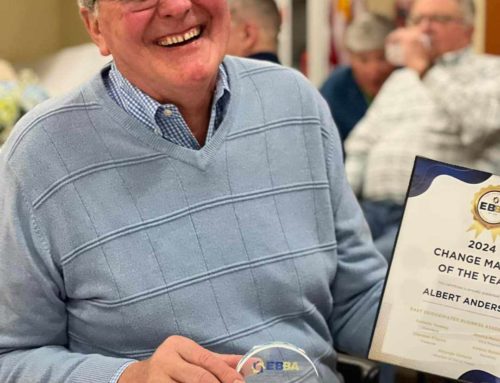 Congratulations to Past President Albert Anderson – EBBA’s ‘Change Maker of the Year!’